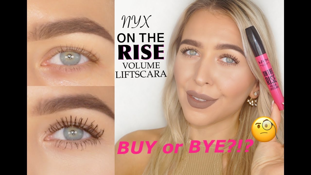 ON THE RISE VOLUME LIFTSCARA NYX mascara review | Hit or miss?