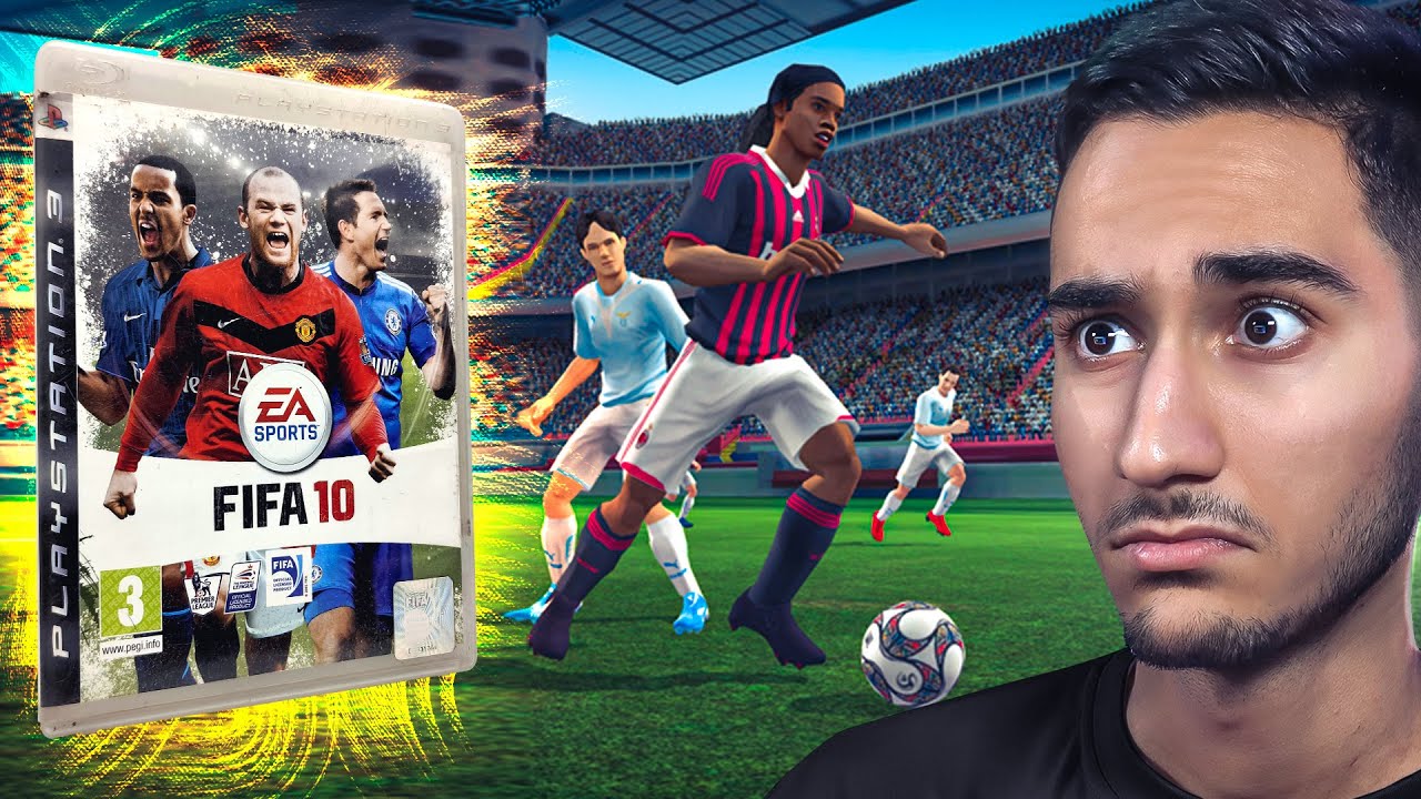 گیم پلی FIFA 10 بهترین نسخه بازی های فوتبالی😍🔥 بهترین نوستالژی فیفا !!😱💔