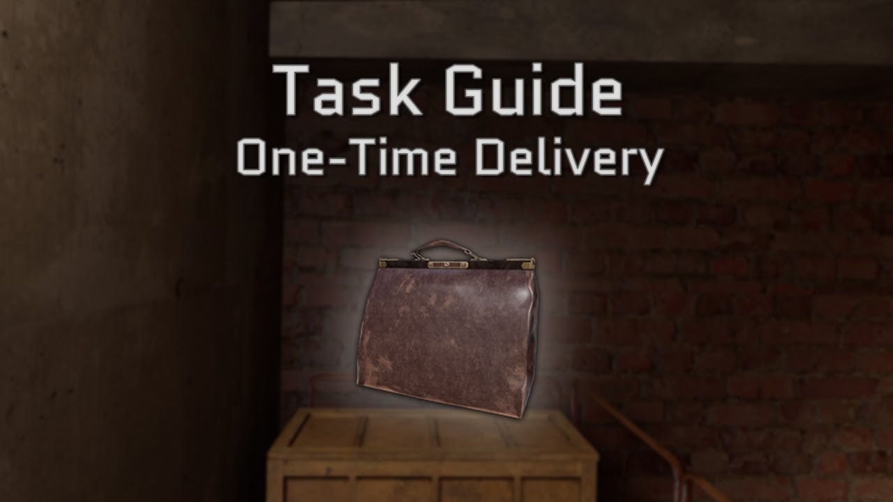 ExfilZone Task Guide: One Time Delivery