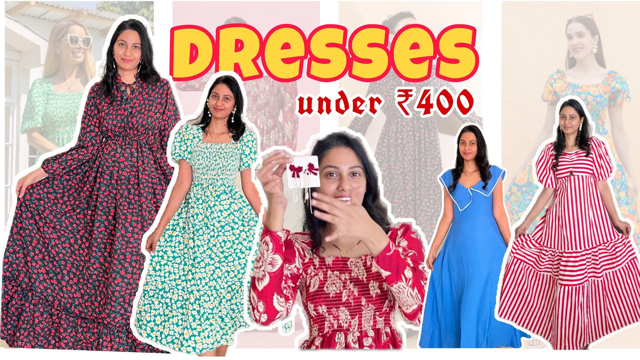 Vacation Dresses | Western Outfits | Try On | UNDER ₹400