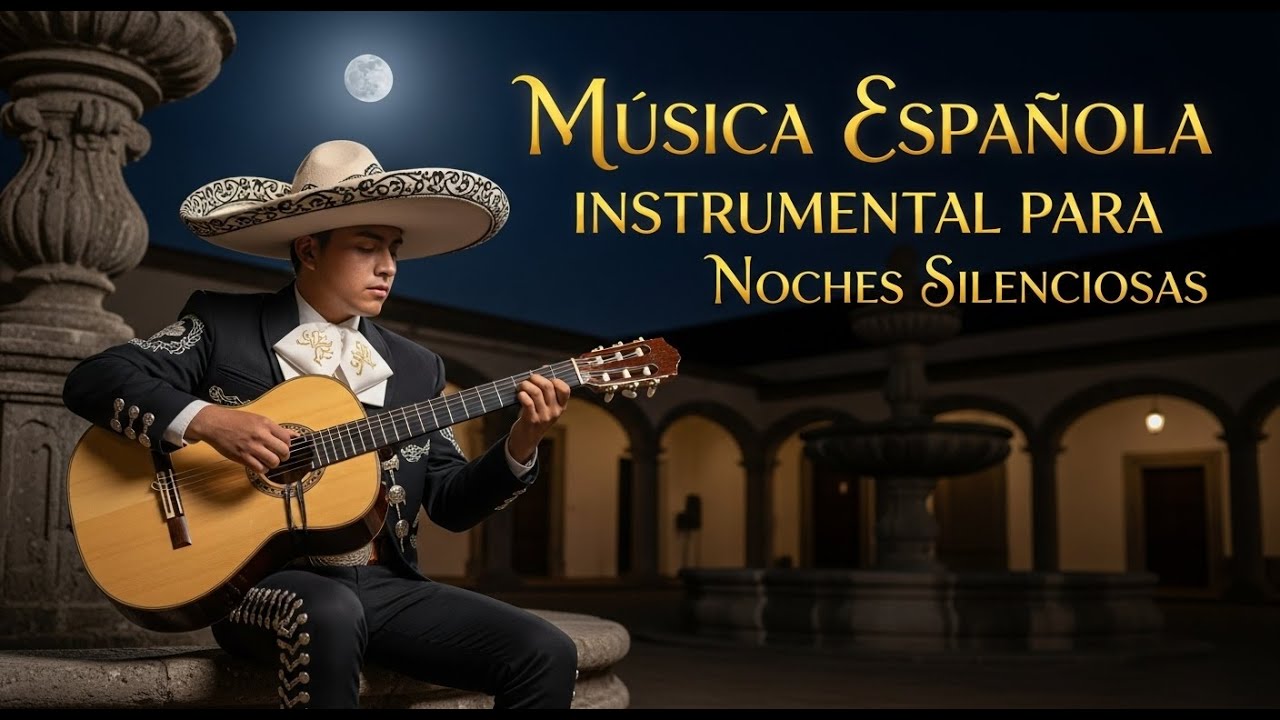 Guitarra Española Suave para Descanso Nocturno