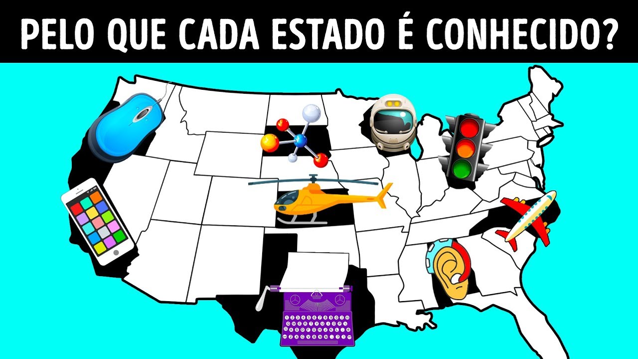 50 Grandes Invenções de Cada um dos Estados dos EUA