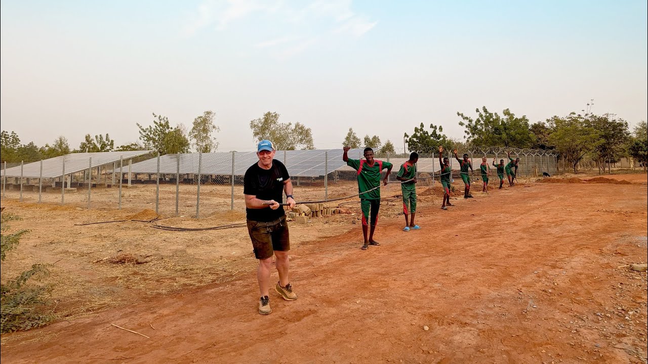 hep solar continues heart project in Burkina Faso