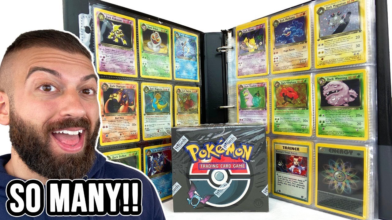 POKEMON CARDS FROM 20 YEARS AGO! (1st Edition Team Rocket Booster Box Opening!)