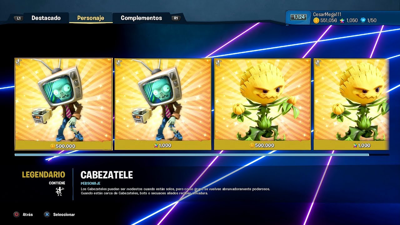 PLANTS VS ZOMBIES BATTLE FOR NEIGHBORVILLE #82 WILDFLOWER AND ZOMBIE TV HEAD IN ACTION