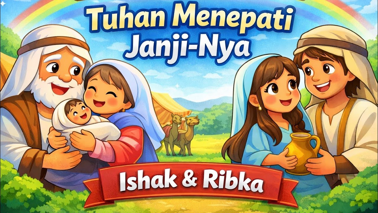 Cerita Alkitab Anak: Janji Tuhan yang Ditepati (Ishak & Ribka)