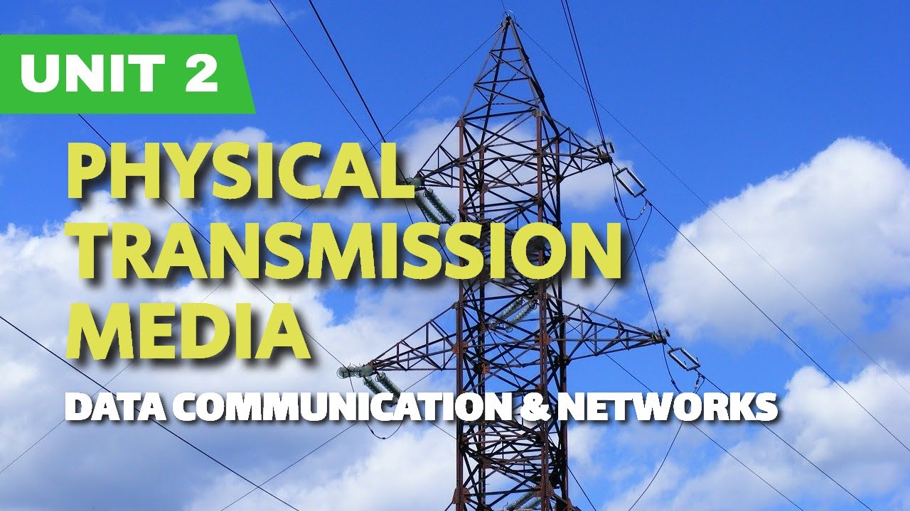 Physical Transmission Media| Twisted-pair, Coaxial, Fiber optic| (Urdu/Hindi)