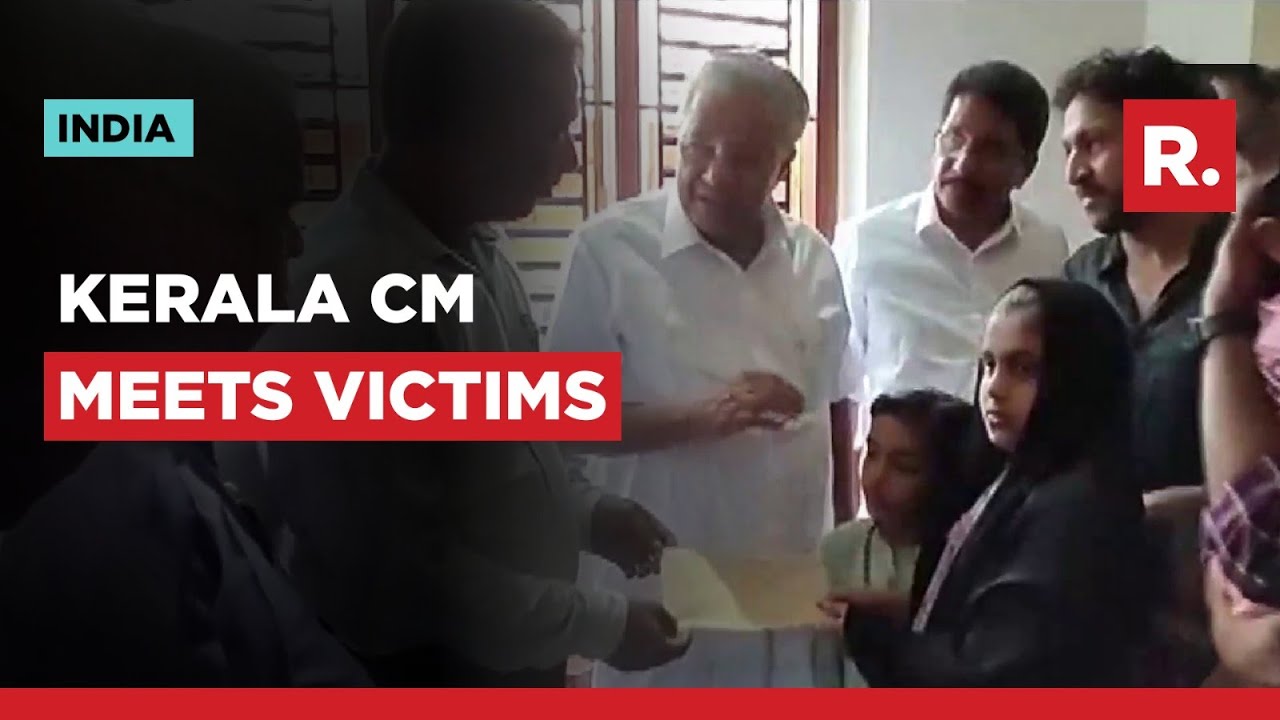 Kerala Train Fire: CM Pinarayi Vijayan Meets Kozhikode Train Attack Victims