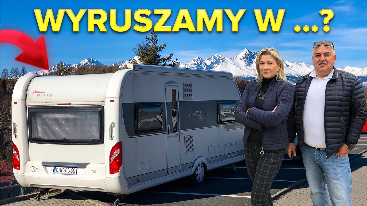 WYJAZD NA SPONTANIE! JAK PODRÓŻUJE SIĘ PRZYCZEPĄ KEMPINGOWĄ ZIMĄ?