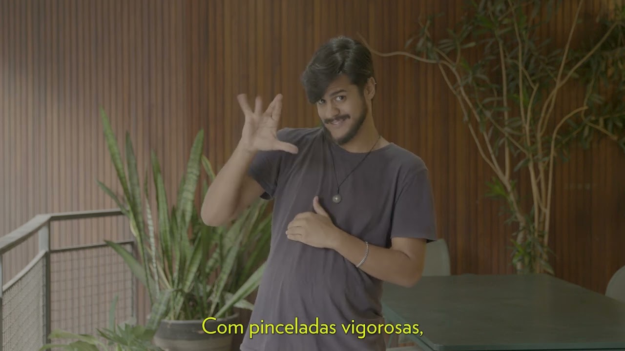 Convite em libras | Corpo-Casa: Diálogos entre Carolee Schneemann, Diego Bianchi e Márcia Falcão