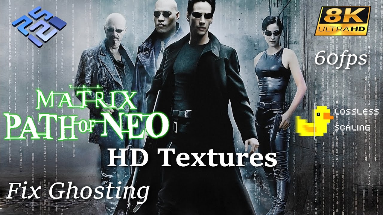 The Matrix: Path of Neo 8K ~PCSX2 HD  Textures 2026 Review  | LS Frame Gen 60fps  | Fix Ghosting