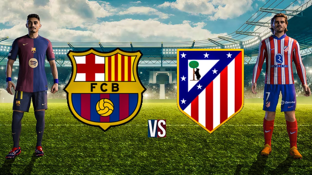 FC 25 - Barcelona vs Atletico de madrid – Champions League Grand Final!