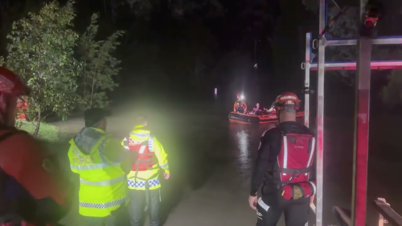 Rescue Teams Evacuate Sydneysiders on Boats Amid Intense Flooding