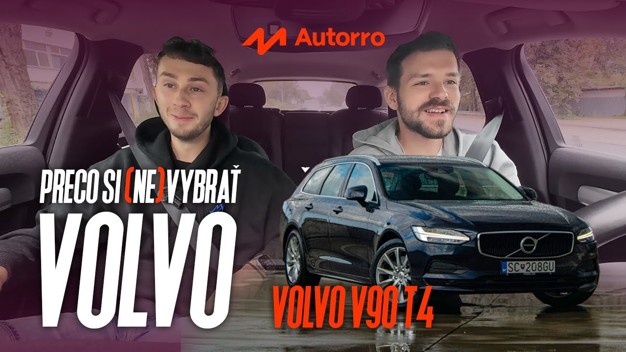 V čom je Volvo lepšie ako nemecké značky a prečo by si ho mal zarátať do výberu? Volvo V90 T4 2019