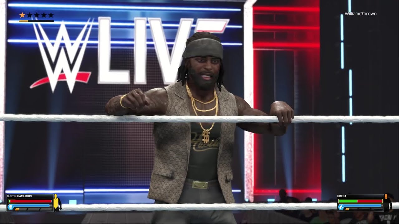 WWE 2K26 Геймплей: Дастин Химейшн против Урены - (Xbox Series X) [4K60FPS]