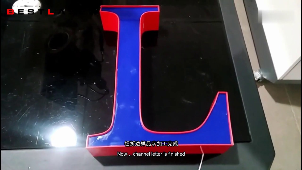 How to Make 3d Trim Cap Aluminum Channel Letter Signs? Channel Letters Fabrication