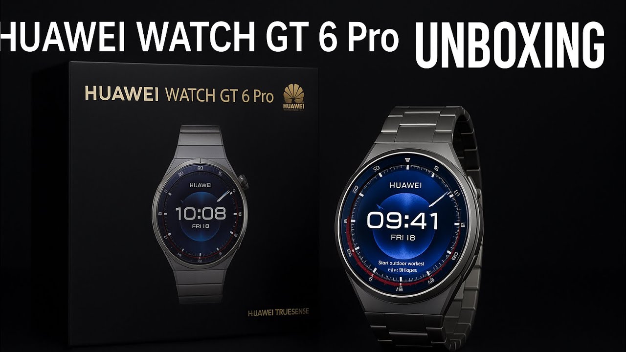 🔥 Huawei Watch GT 6 Pro UNBOXING  y configuracion | Huawei 2025 🚀@HUAWEIHealth