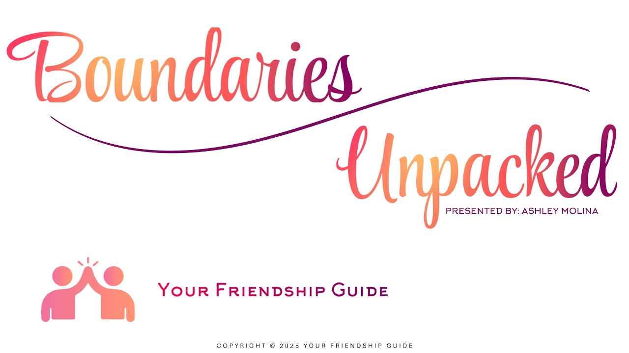 How to Set Boundaries: Finally, Advice You Can Use Before the Video Even Ends