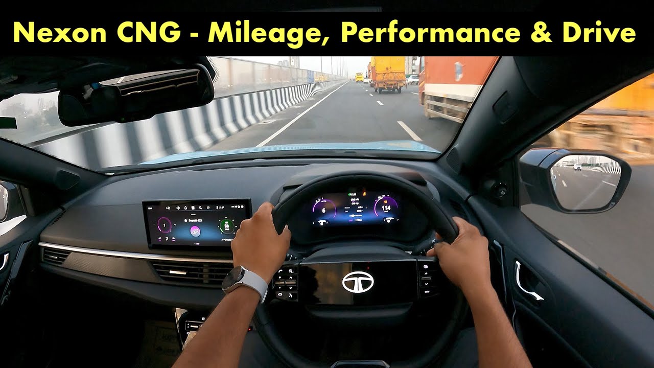 Tata Nexon i-CNG Drive Review - Performance, Mileage, Comfort & Features ? Detailed Drive !!