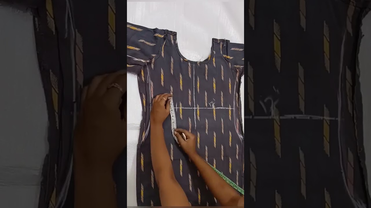 kurthi alteration in 5 minutes/ Back dart stitching