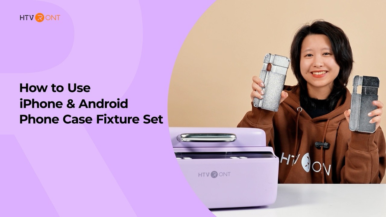 How to Use iphone & Android Phone Case Fixture Set
