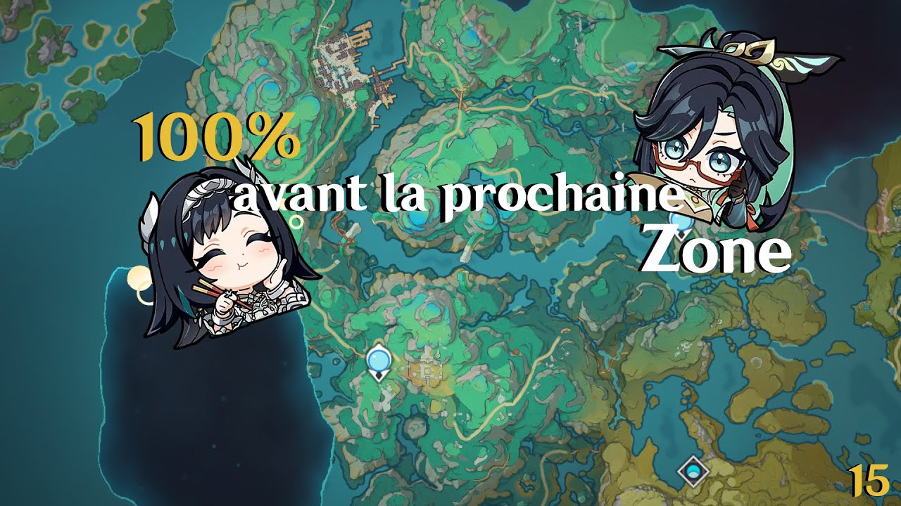 FINIR une zone à 100% avant de passer à la suivante ! 15 | Genshin Impact