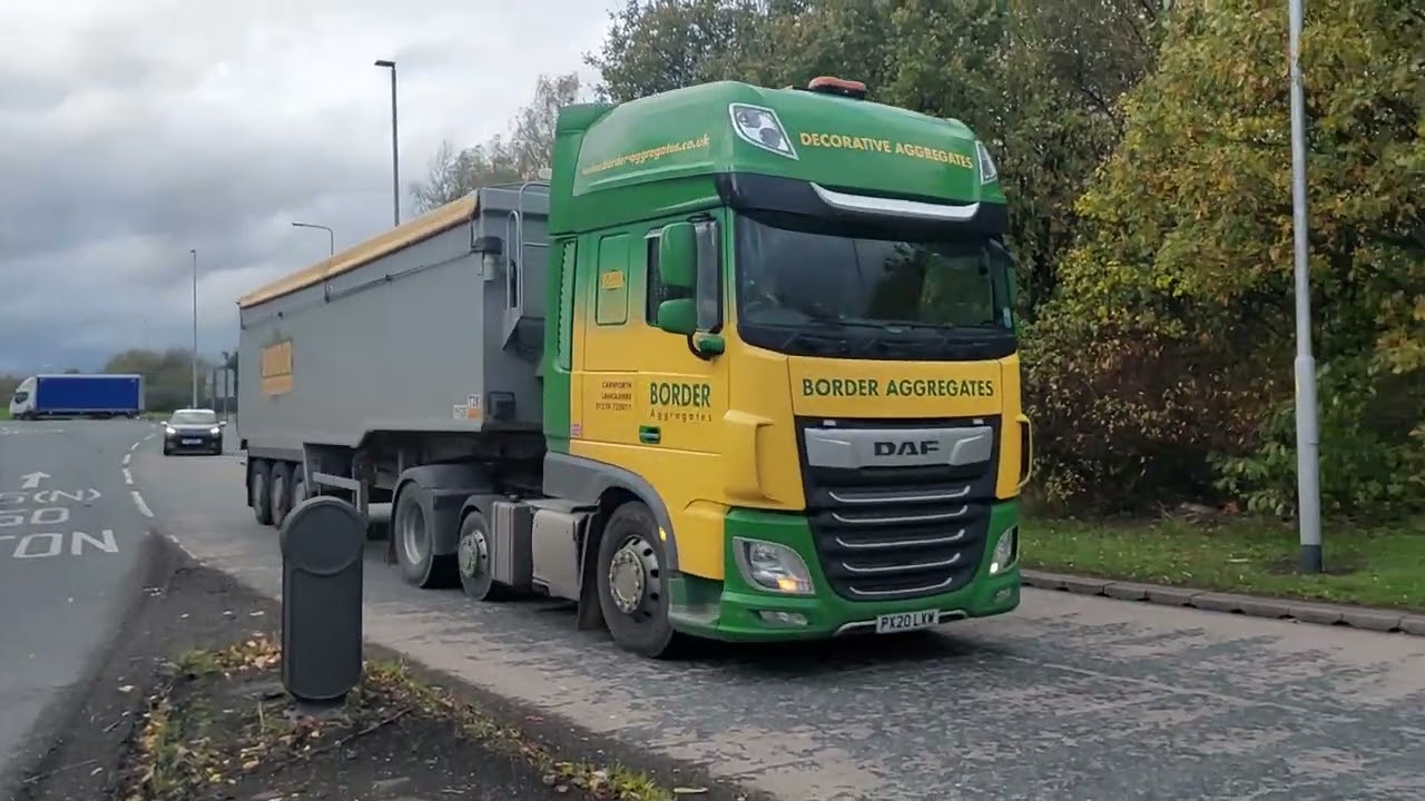 Truck Action from Lymm Truckstop 10/11/2022