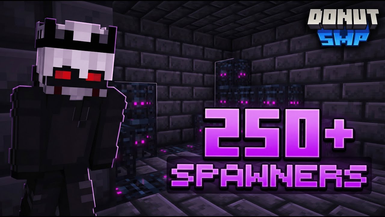 Neden Burada 250 Spawner Var? | Donut SMP
