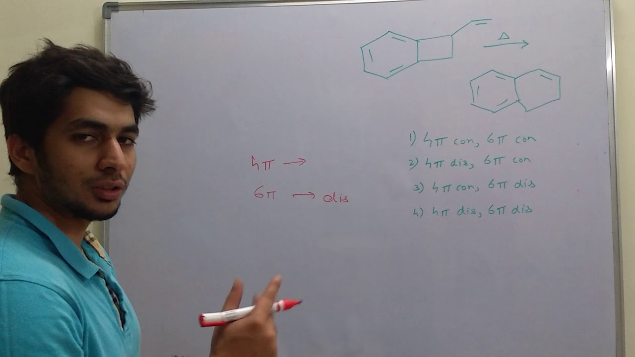 Electrocyclic Reaction - Question and Short Cut Solution
