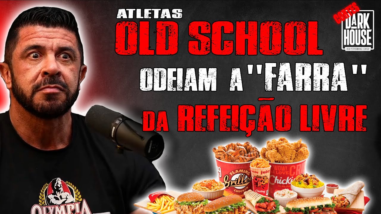 TODOS OS ATLETAS OLD SCHOOLS ODEIAM A REFEIÇÃO LIVRE !? | EDSON SERAFIM