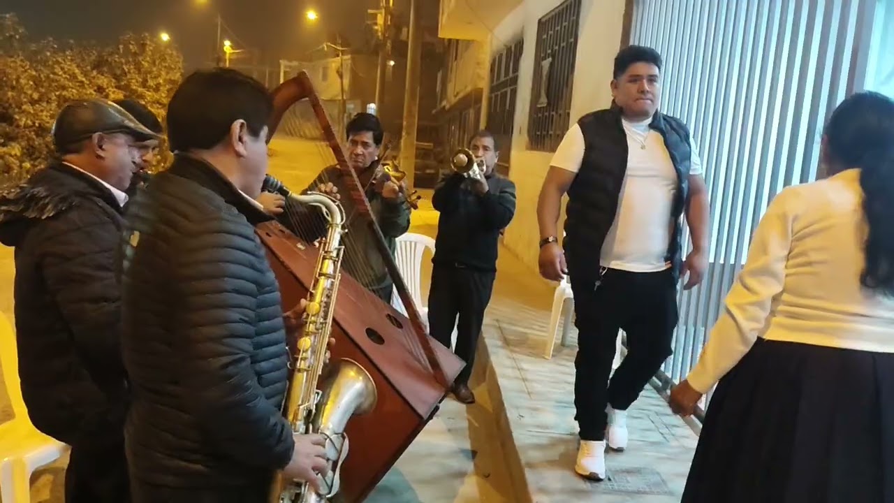 Cumpleaños parte 1  de victoria Gamez Castañeda con los orquesta nuevo progreso de margos 