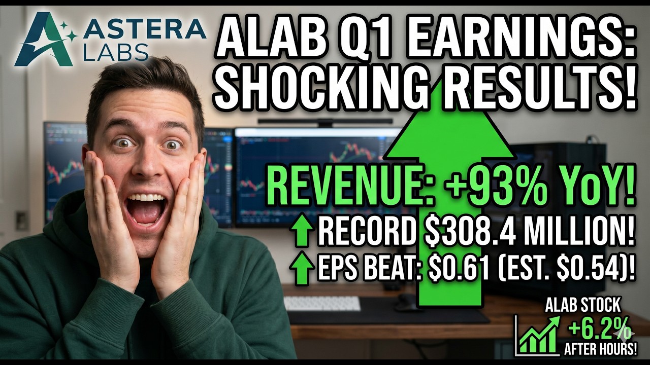 Прибыль Astera Labs (ALAB) за 1 квартал: ОГРОМНЫЙ рост на 93%! 🚀 (Полный анализ)
