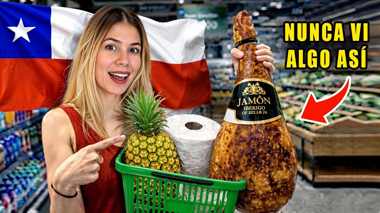 🇨🇱 Así es el SUPERMERCADO más LUJOSO de CHILE 🇨🇺 Qué hay en un SUPERMERCADO CHILENO