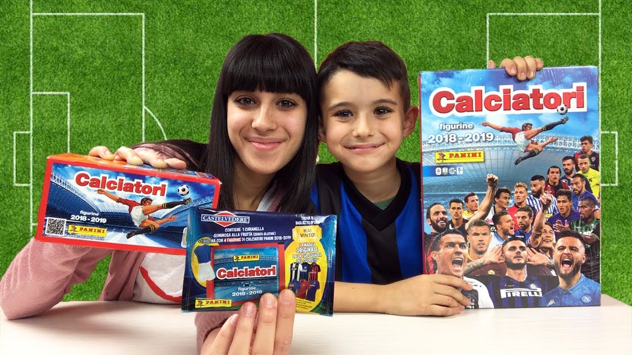 ALBUM CARTONATO Figurine Calciatori Panini 2018/2019 + Intero box da 100 bustine!!