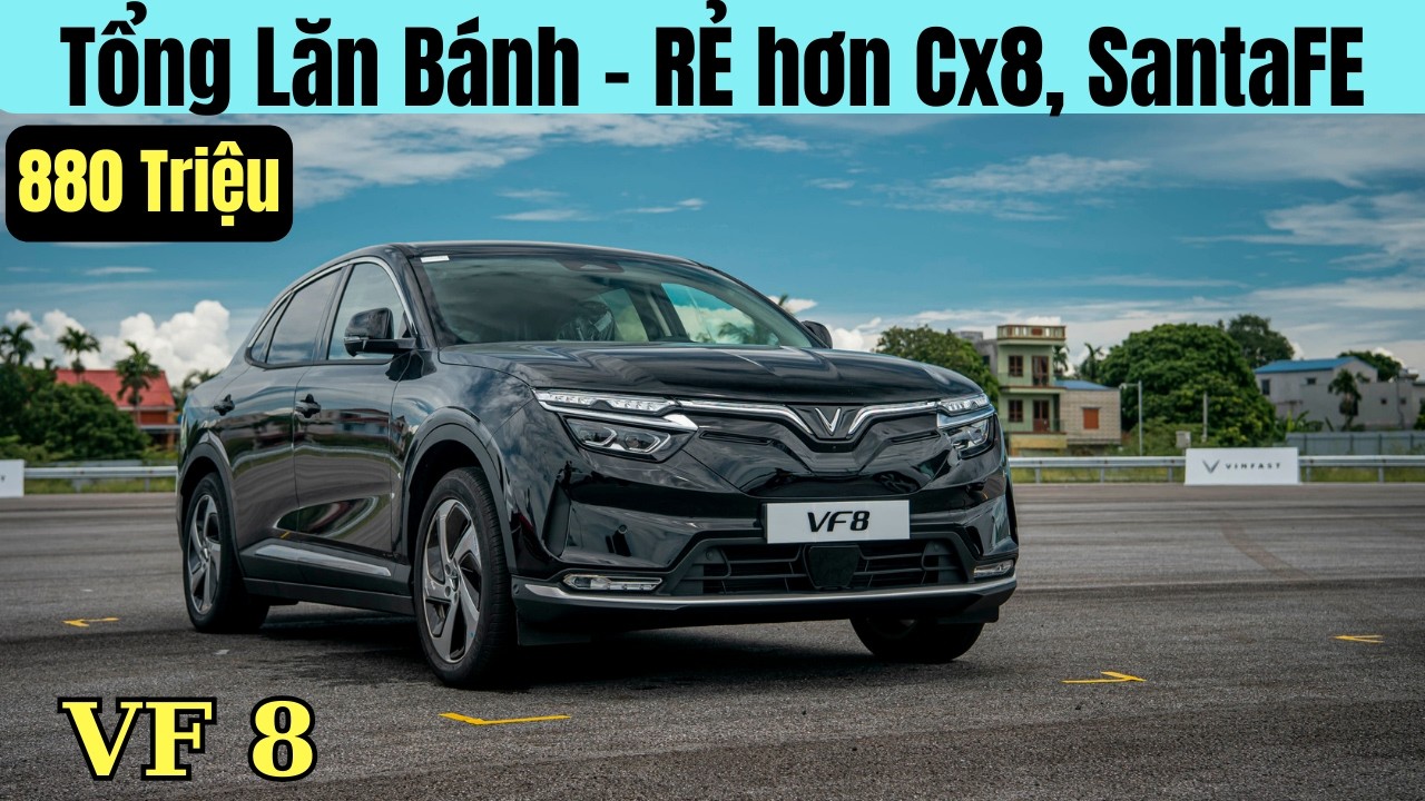 ✅Vinfast VF8 giảm 10% và nhiều quà tặng | Chi tiết Tổng Lăn Bánh Vinfast VF8 mới nhất Tháng 3