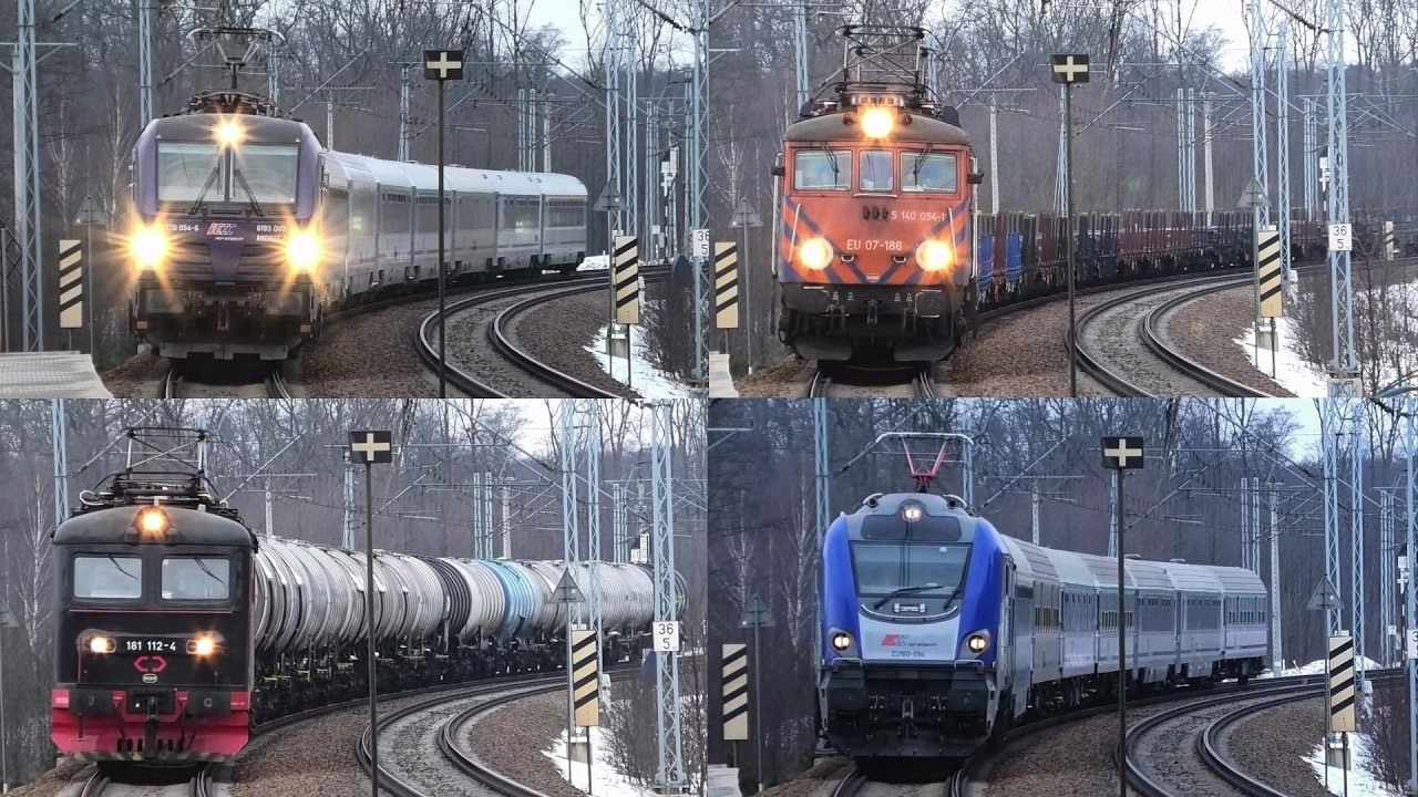 Pociągi na łuku - Dulowa