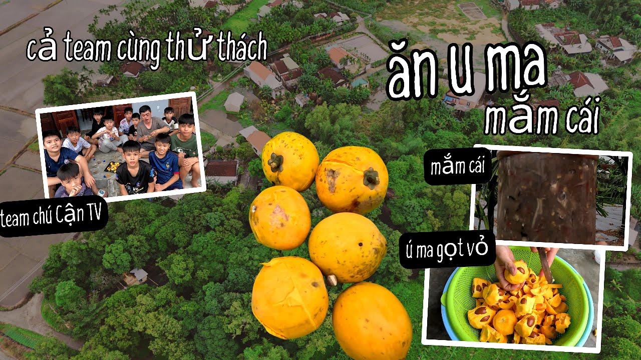 Chú Cận TV I Ú ma ăn mắm cái 😋 Quảng Ngãi