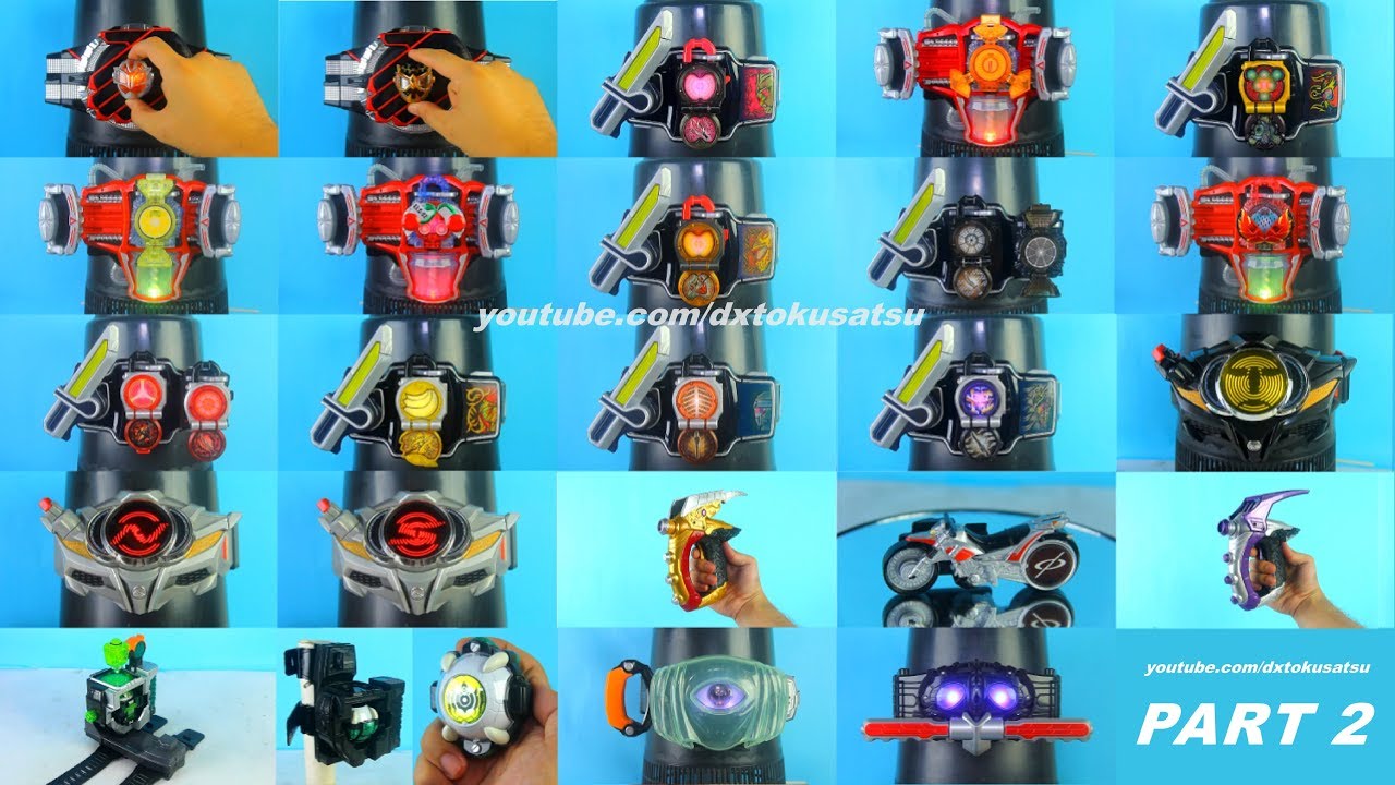 Part 2/3 DARK Kamen Riders 2001-2018 ダーク仮面ライダー パート2  フェイクアギト- ブラッド