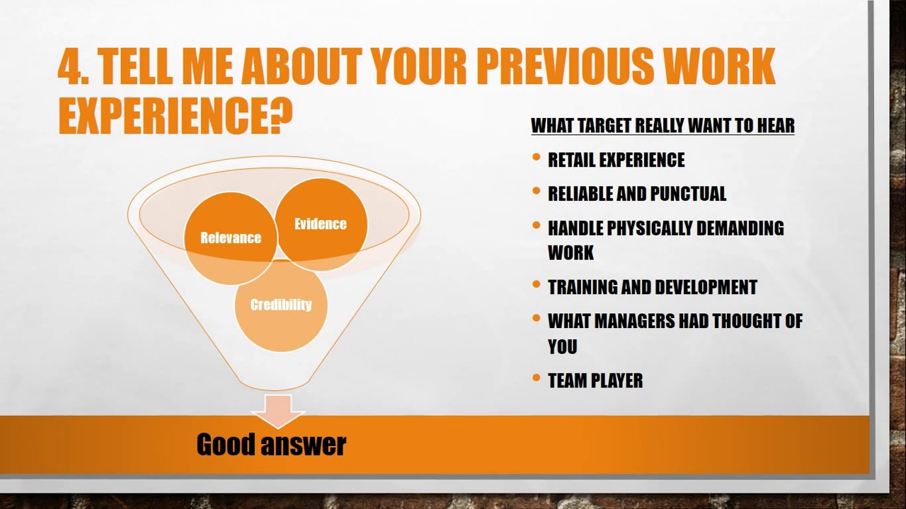 Top 5 Target Interview Questions and Answers