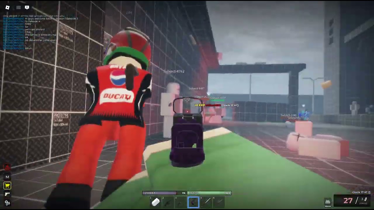 Playing blood engine  Roblox Season 1 Episode 3 Raw Footage