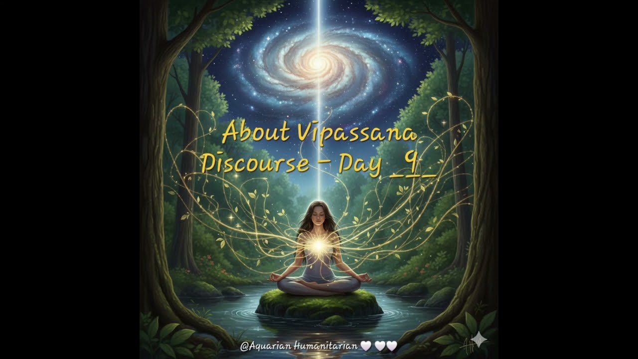 About Day 9 Vipassana Discourse (Only for Old Students who recently took the first 10-day course)