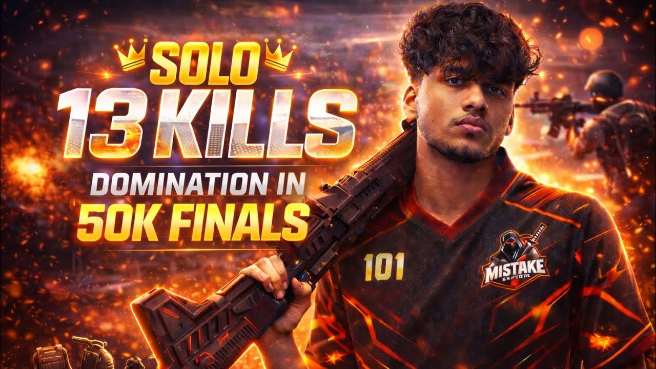 || SOLO 13 KILLS RONDO DOMINATION IN 50K FINALS ||#trending#scout#gaming#bgmi#jonathangaming 