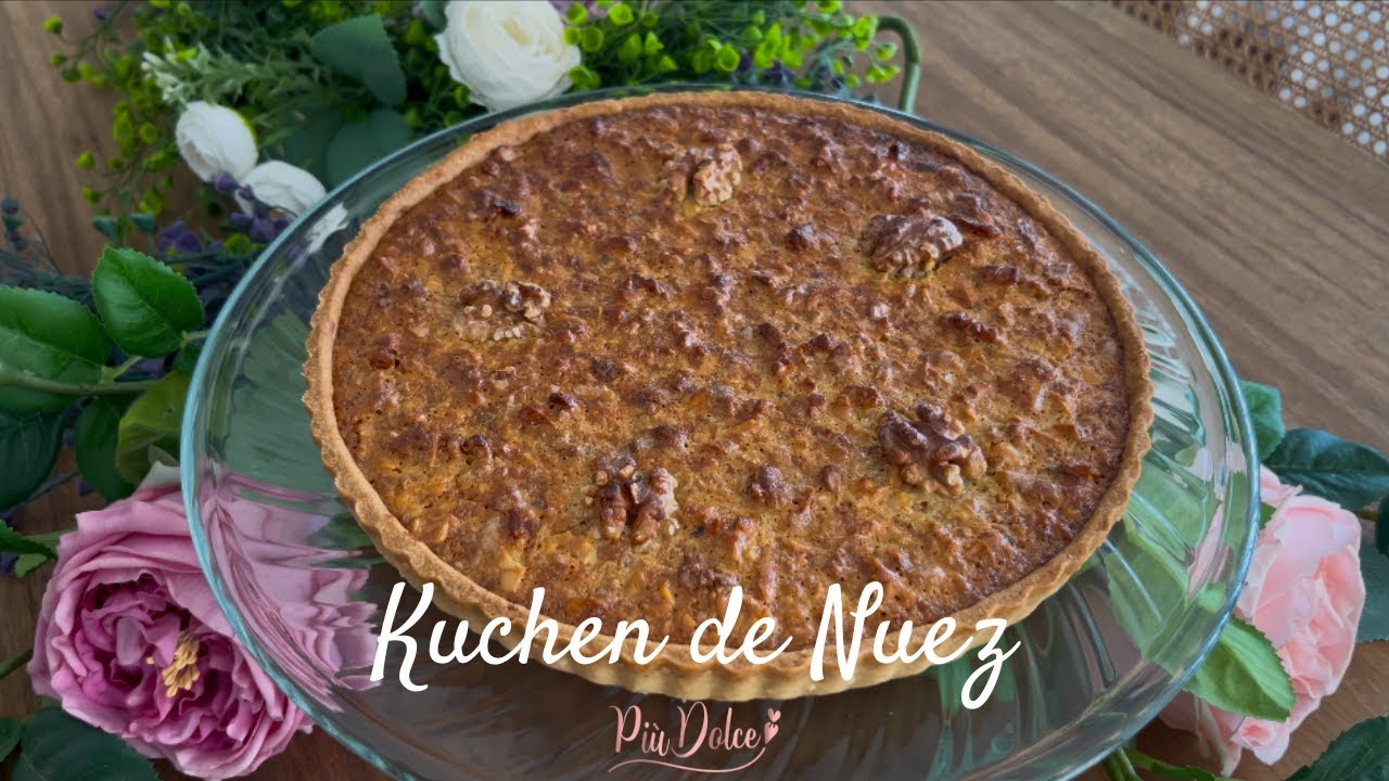 REALIZO LA TARTA QUE HIZO CRECER A MI CANAL EN 1 SEMANA l Kuchen de nuez l Più Dolce