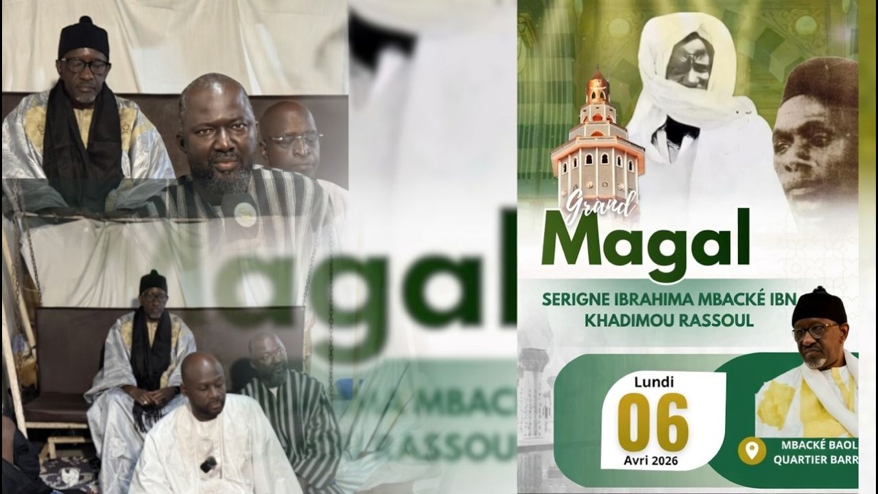 URGENT : S Fallou MBACKÉ annonce la date du Magal de S Ibrahima MBACKÉ…
