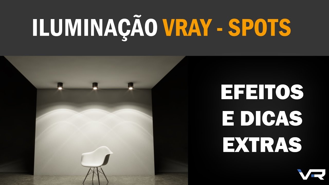 COMO FAZER ILUMINAÇÃO DE SPOTS VRAY SKETCHUP
