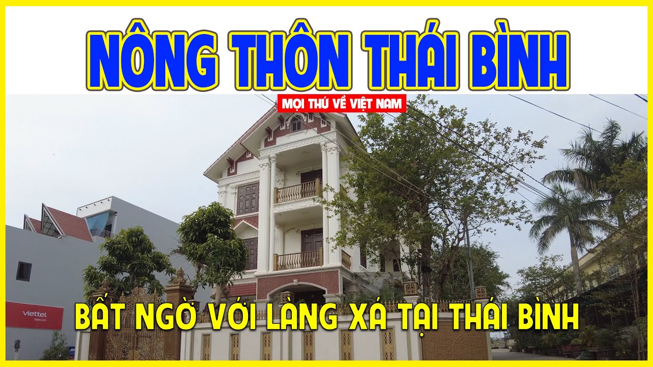 NÔNG THÔN THÁI BÌNH | BẤT NGỜ VỚI NGÔI LÀNG TẠI THÁI BÌNH | Thái Bình ngày nay
