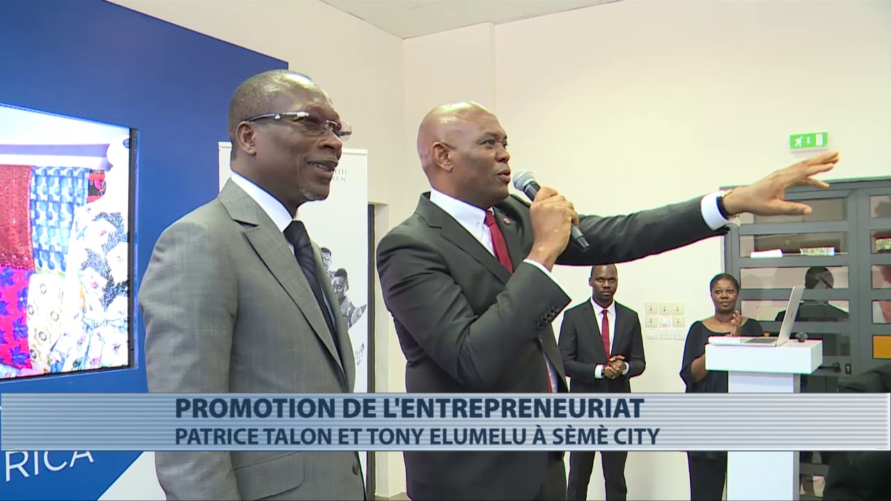 A Sèmè City, Patrice Talon et Tony Elumelu promeuvent l’entrepreneuriat