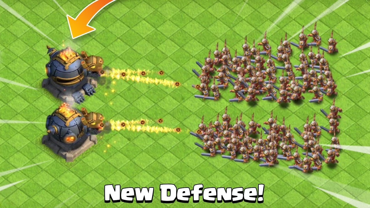 Firespitter vs All Troops! - Clash of Clans