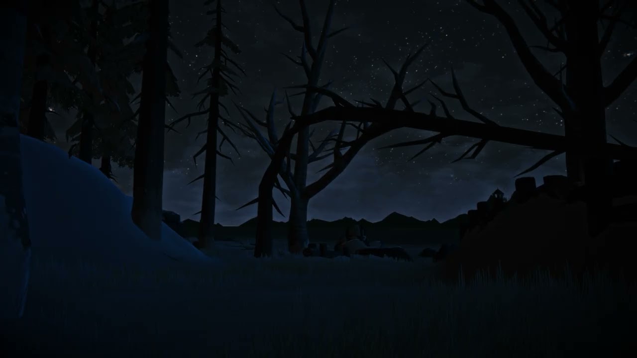 Frozen Forest Sanctuary | Peaceful Ambient Sleep Soundscape