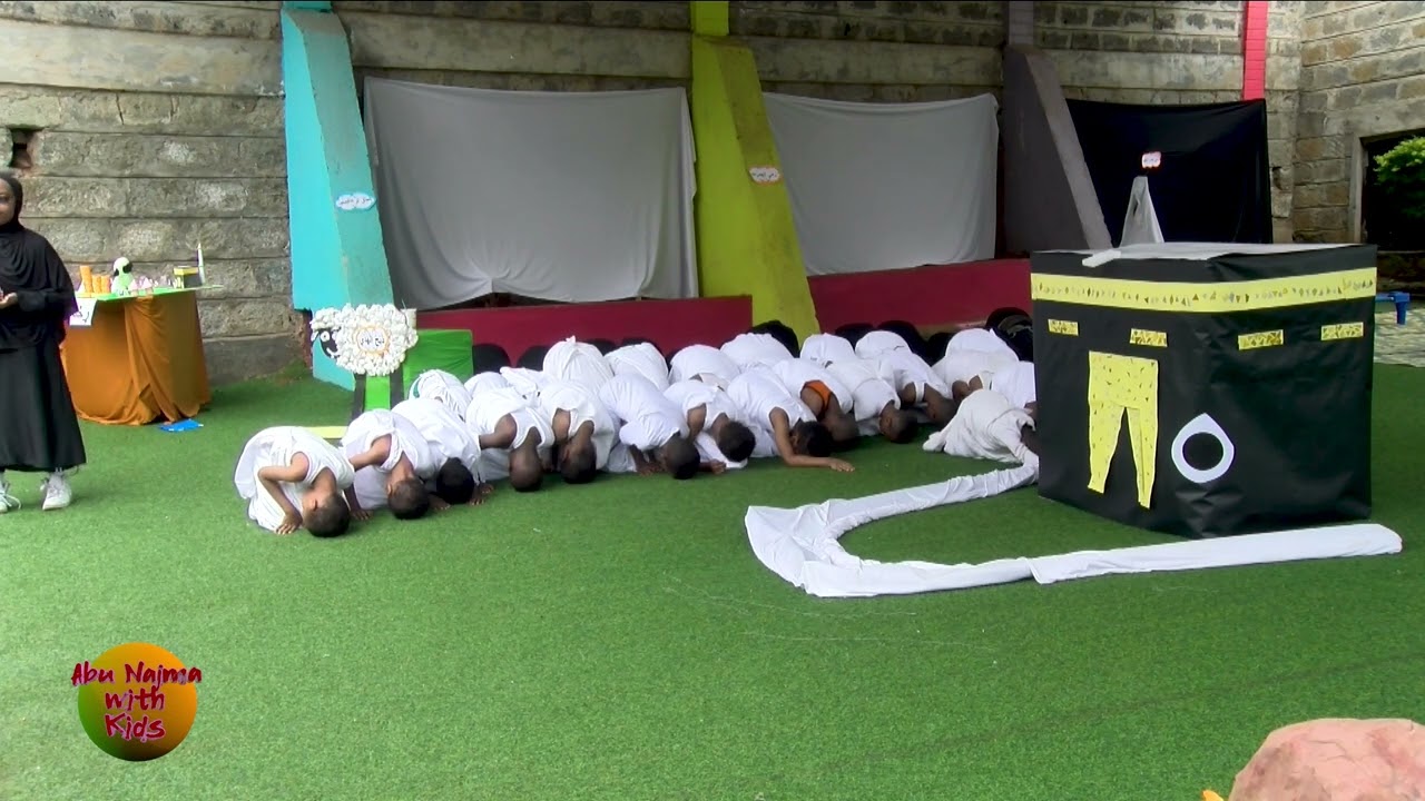 Hajj Presentation By Al-Ameen Academy - Ssn 3 | EP 3 Abu Najma With Kids